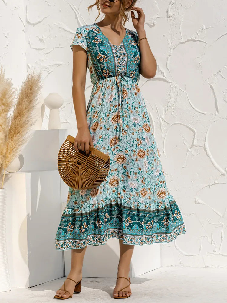 ANIA - Elegant fitted dress