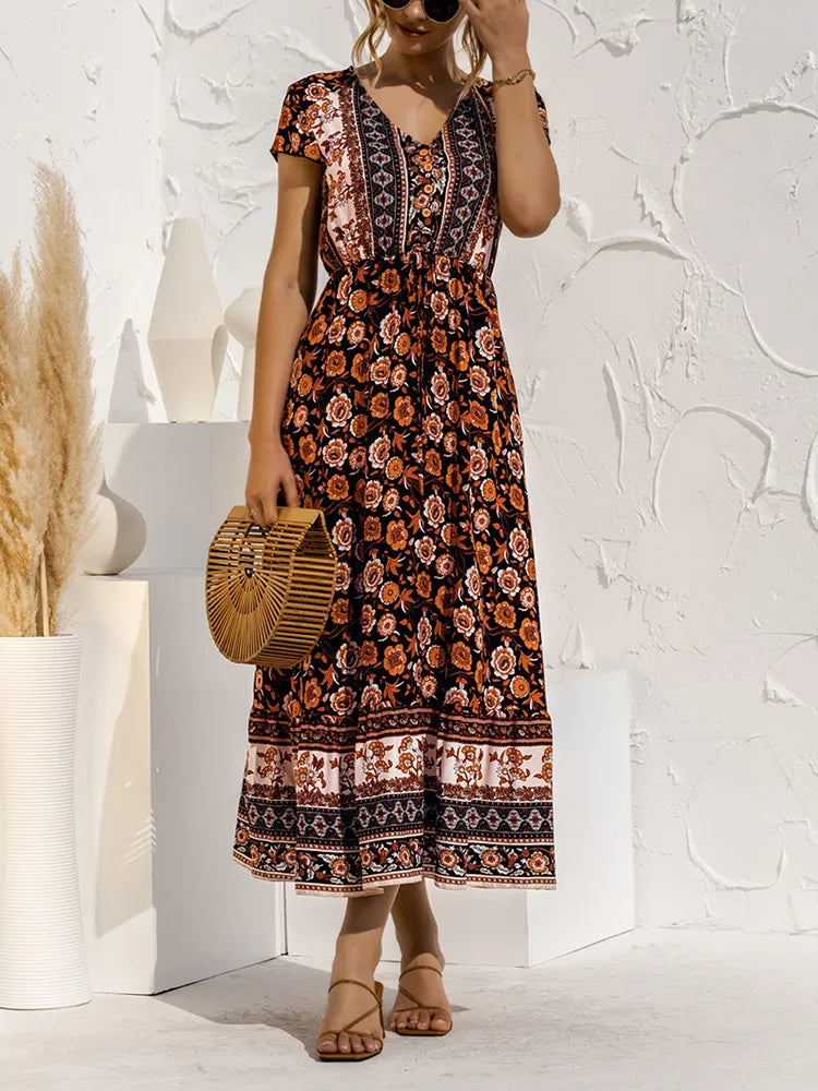 ANIA - Elegant fitted dress