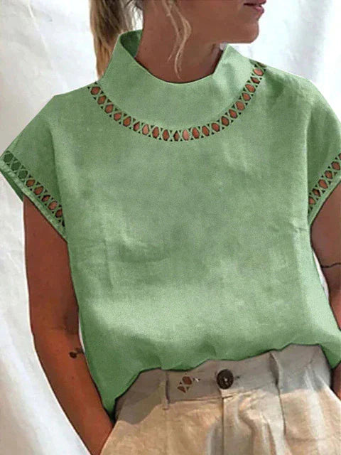 Sarrah - Linen summer blouse