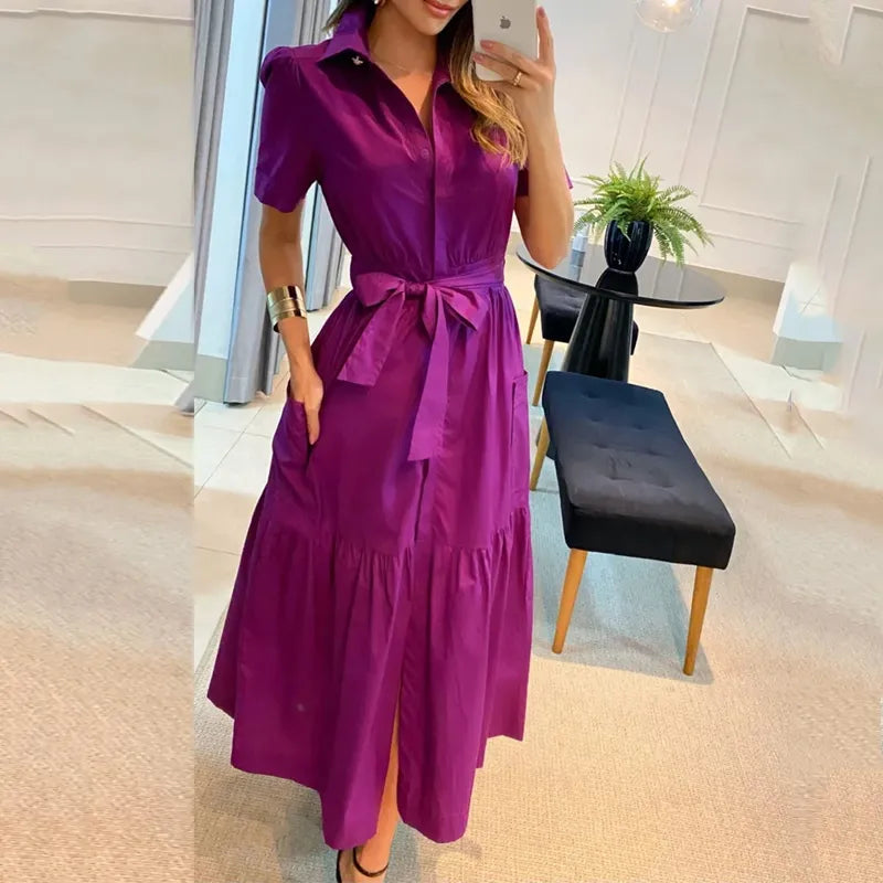 Frieda - Fashionable Women's Maxi Dress