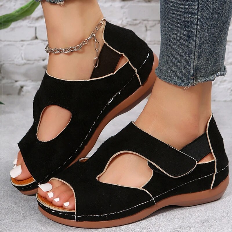 NELE - Orthopaedic sandals with elegant heels