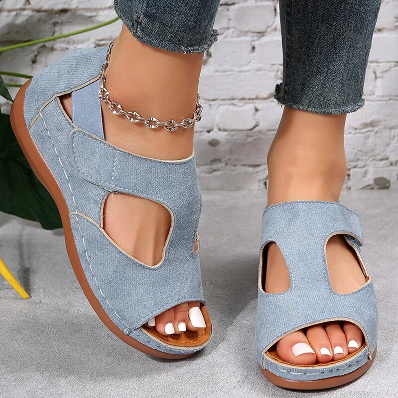 NELE - Orthopaedic sandals with elegant heels