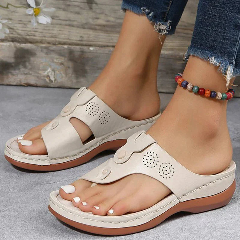 LOLLY - Orthopaedic wedge sandals