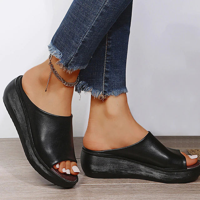 JULIA - Orthopaedic Women's Peep Toe Sandals