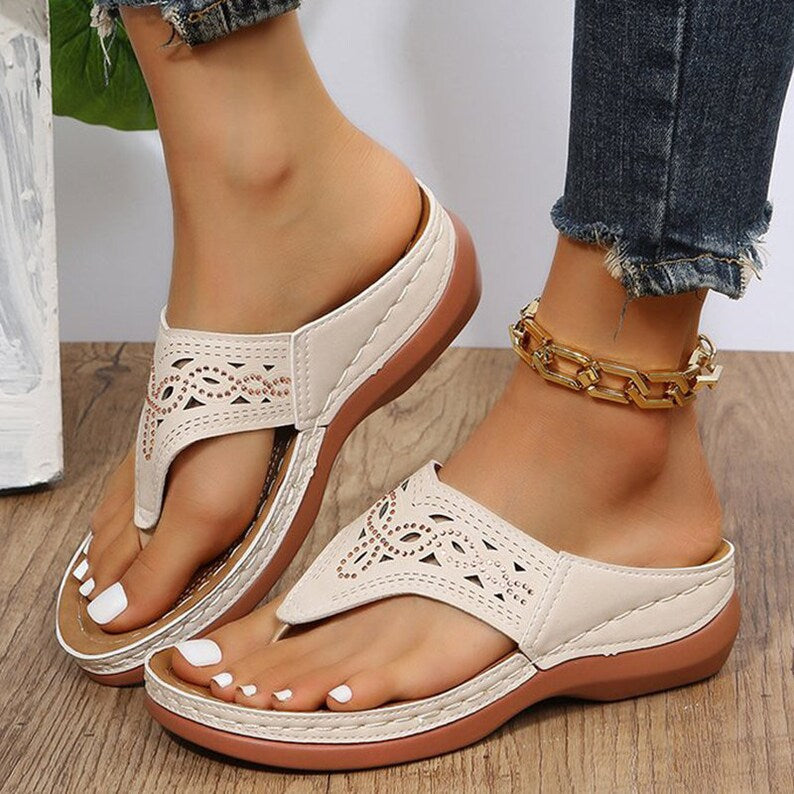 JUNIA - Comfortable orthopaedic sandals