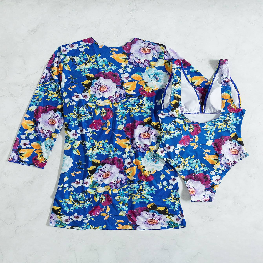 JINA - Blue 3 Piece Summer Bikini