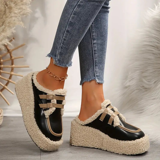 Marga – Plush Leather Loafer