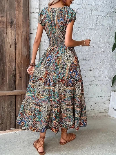 Nette – Stylish Boho Maxi Dress