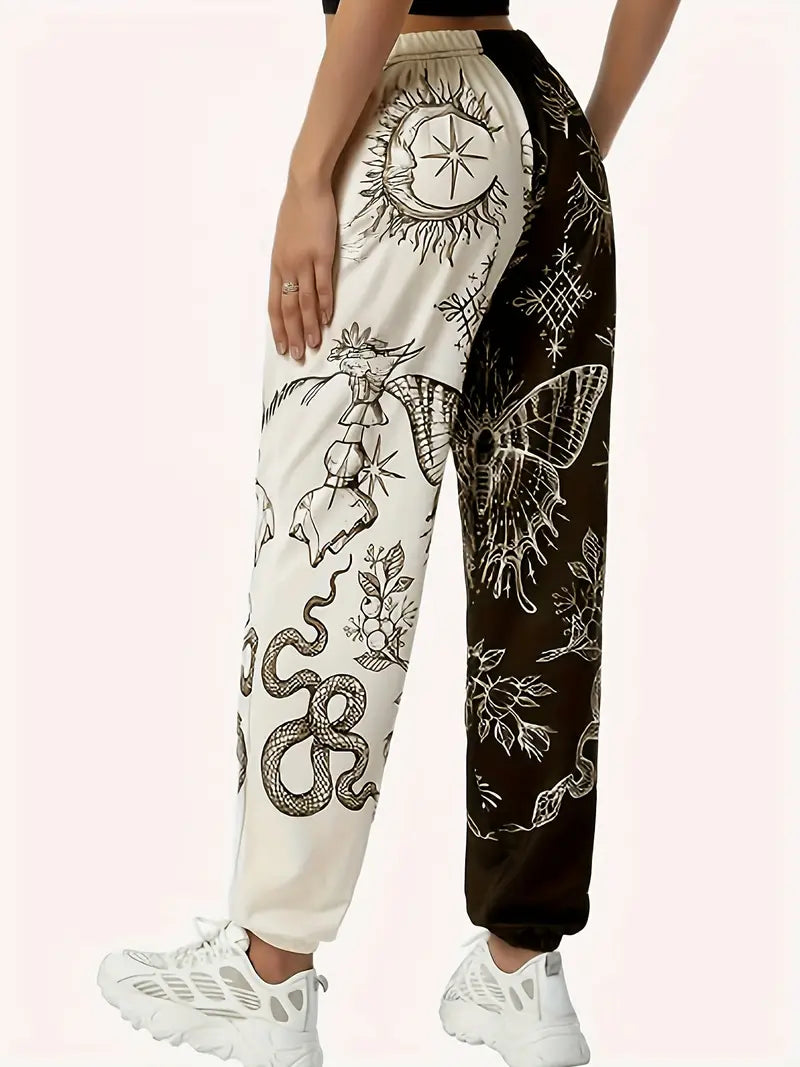 Astrid - Stylish Two-tone Trousers