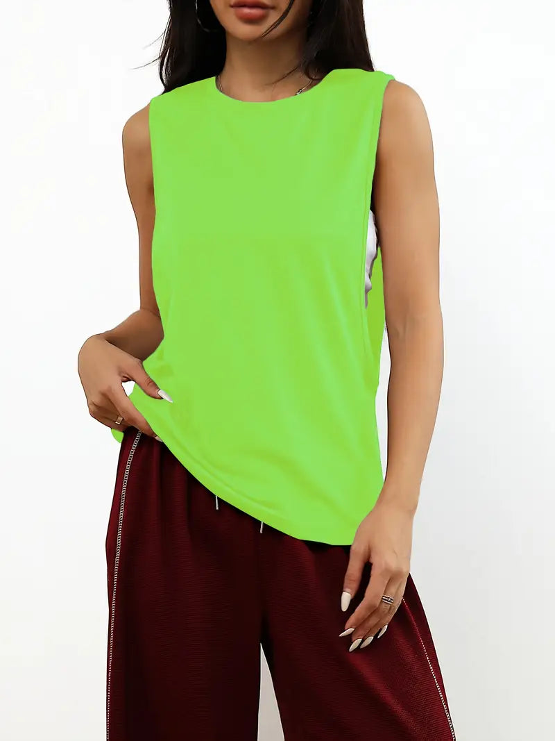 Vexis – Stylish, Sleeveless, Loose-fitting Tank Top