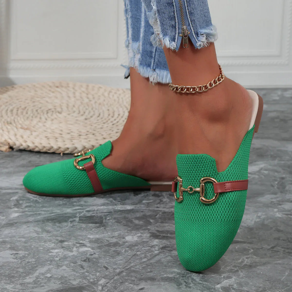 Aella – Stylish Slip-on Mules