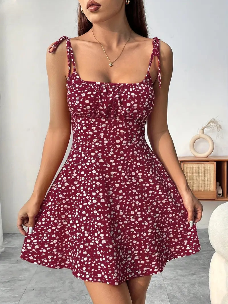Maxine – Floral Print Mini Dress