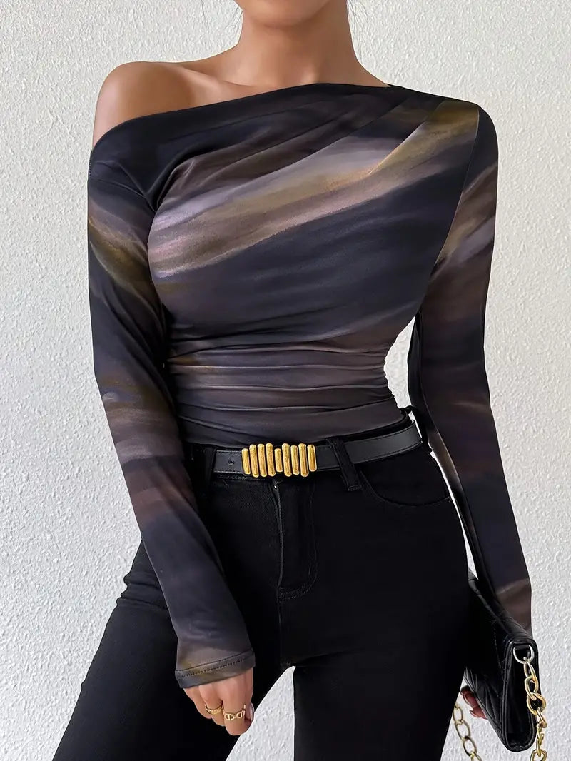 Mello – Elegant Off-Shoulder Top