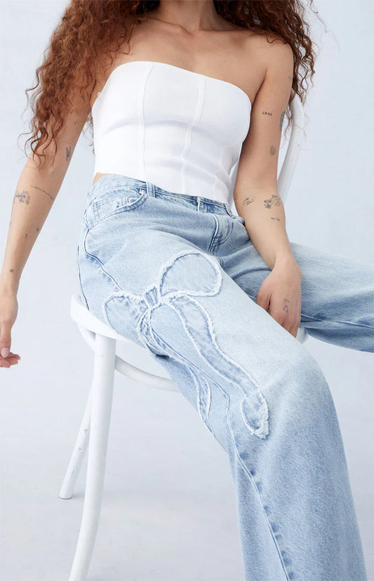 Altheza - Vintage Wide Leg Jeans