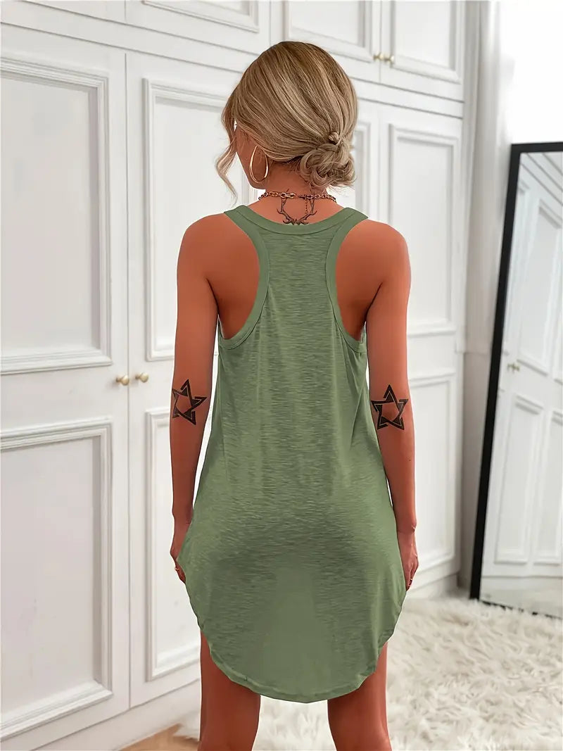 Zillah –Lightweight Cotton Sleeveless Tank Top