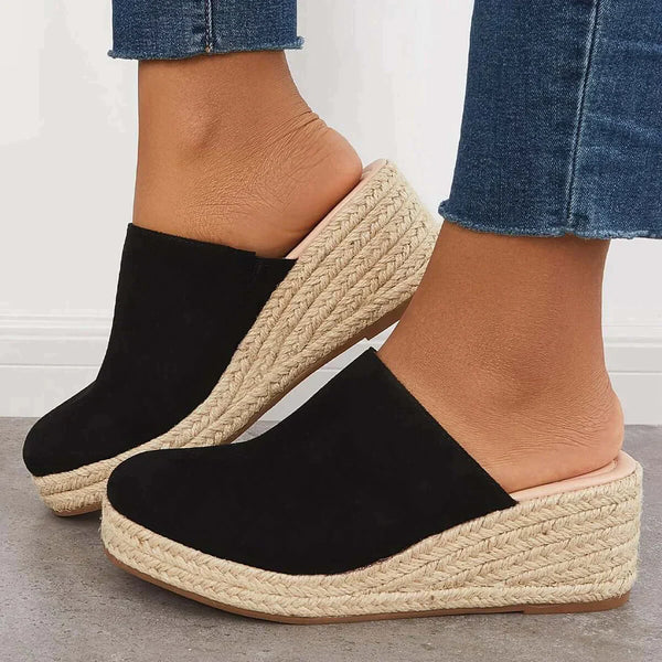 Nivielle – Classic Leather Wedge Shoes