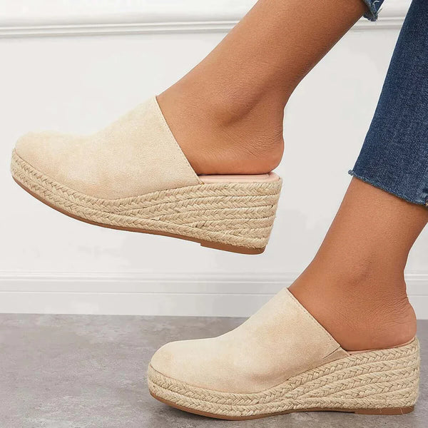 Nivielle – Classic Leather Wedge Shoes
