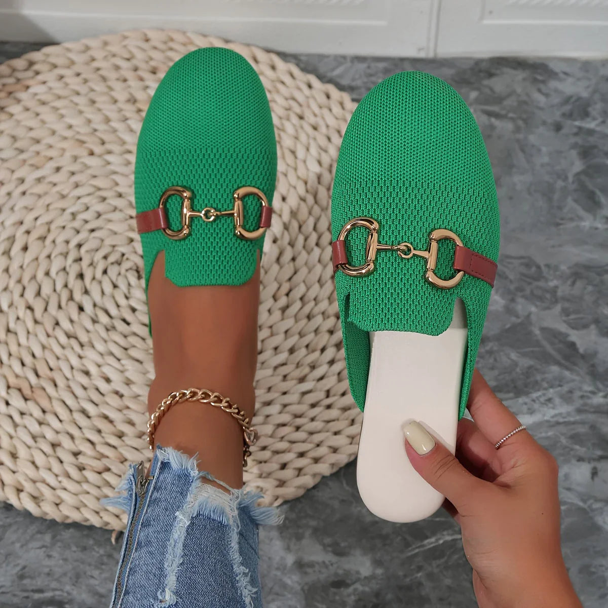 Aella – Stylish Slip-on Mules