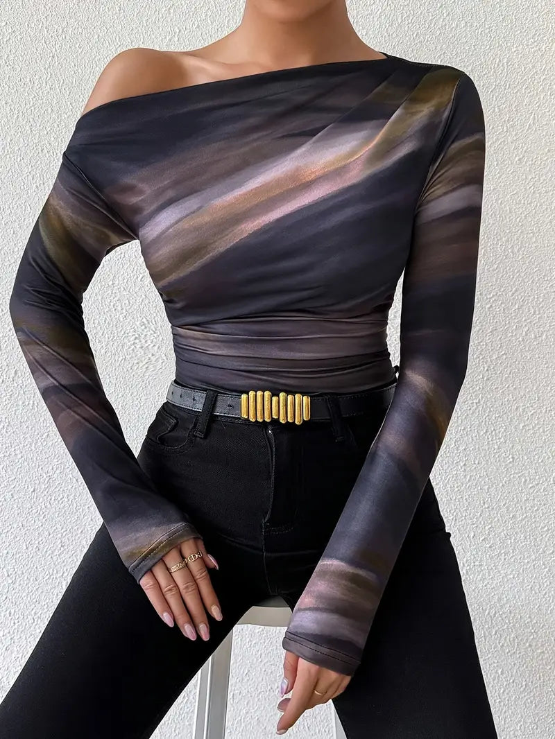 Valeria – Stylish Off Shoulder Top