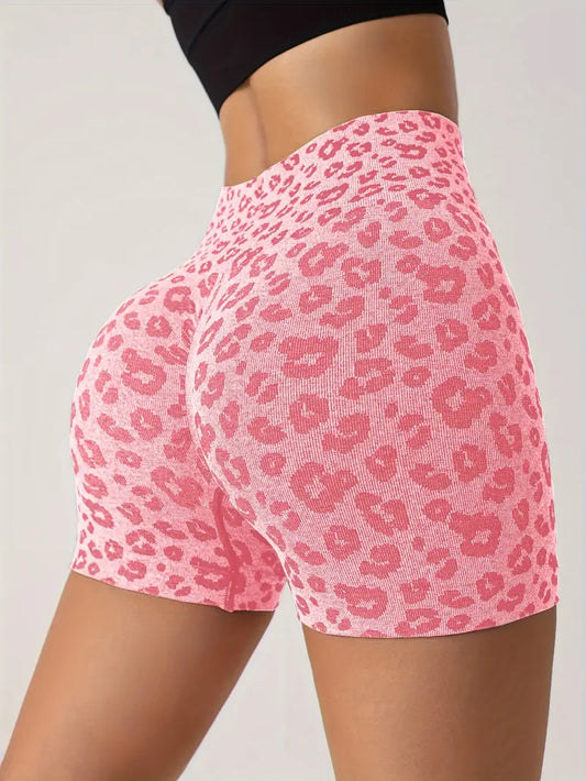 Venice – Seamless Leopard Print Shorts