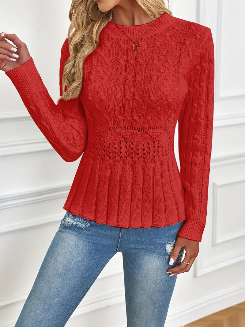 Roya - Elegant Knitted Sweater