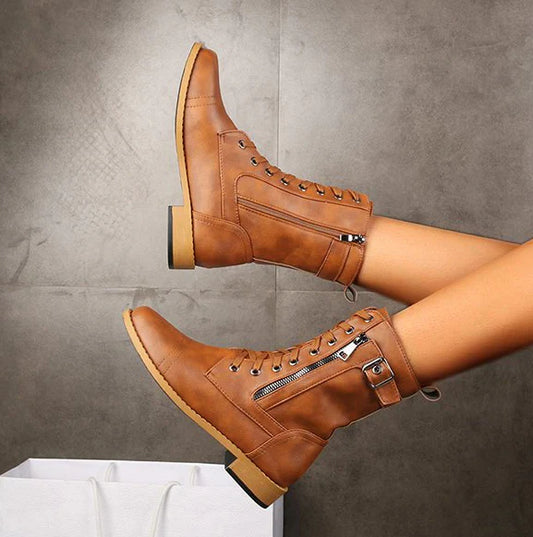 Nymiren – Robust Lace-up Boots