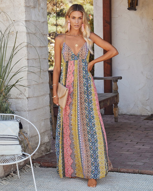 Jolene – Boho Maxi Dress