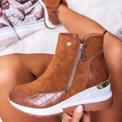 Mikaela - Comfortable waterproof women's ankle boots