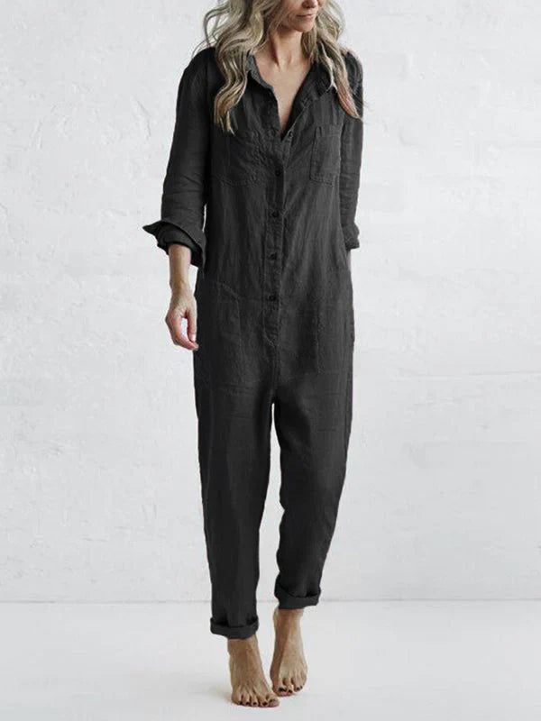 Serah – Linen Jumpsuit