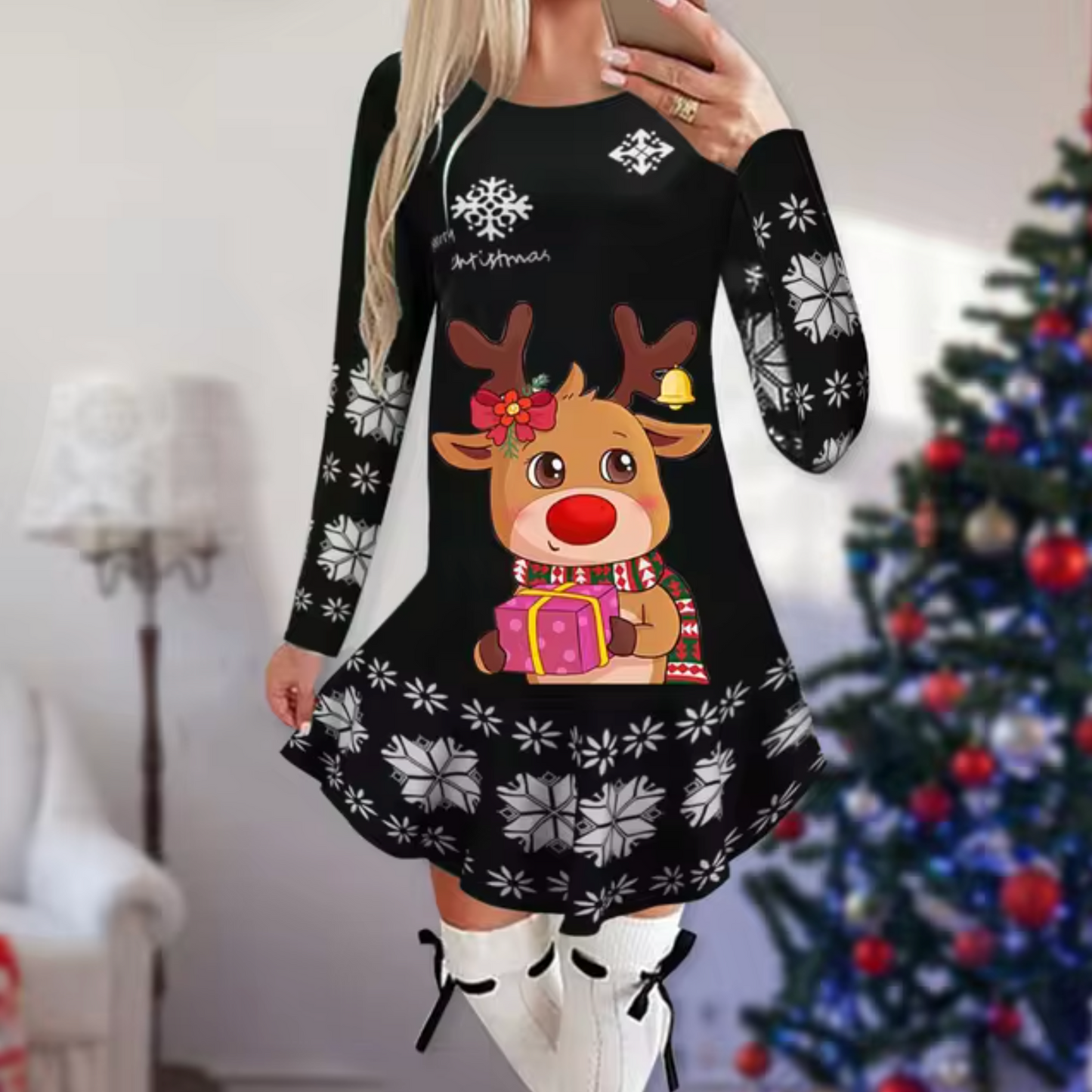Sally - Christmas-themed Dress