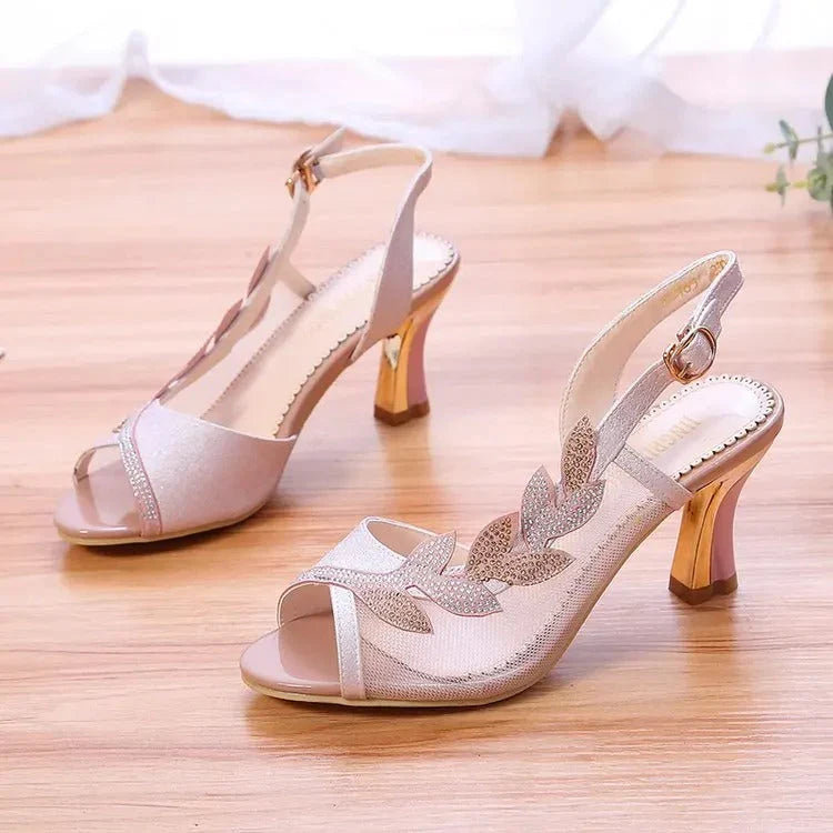 Rumi – Stylish Mesh High Heels