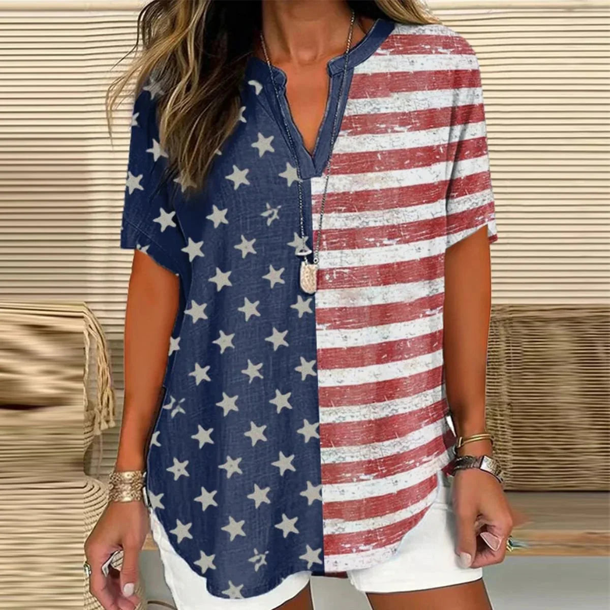 Orielis – Stylish Printed Blouse