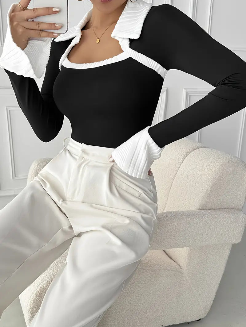 Wilda – Elegant Knitted Top