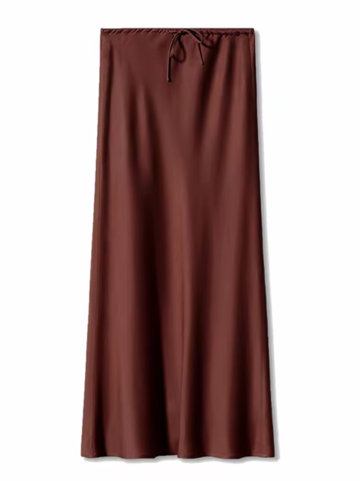Latisha – Long Satin Silk Skirt
