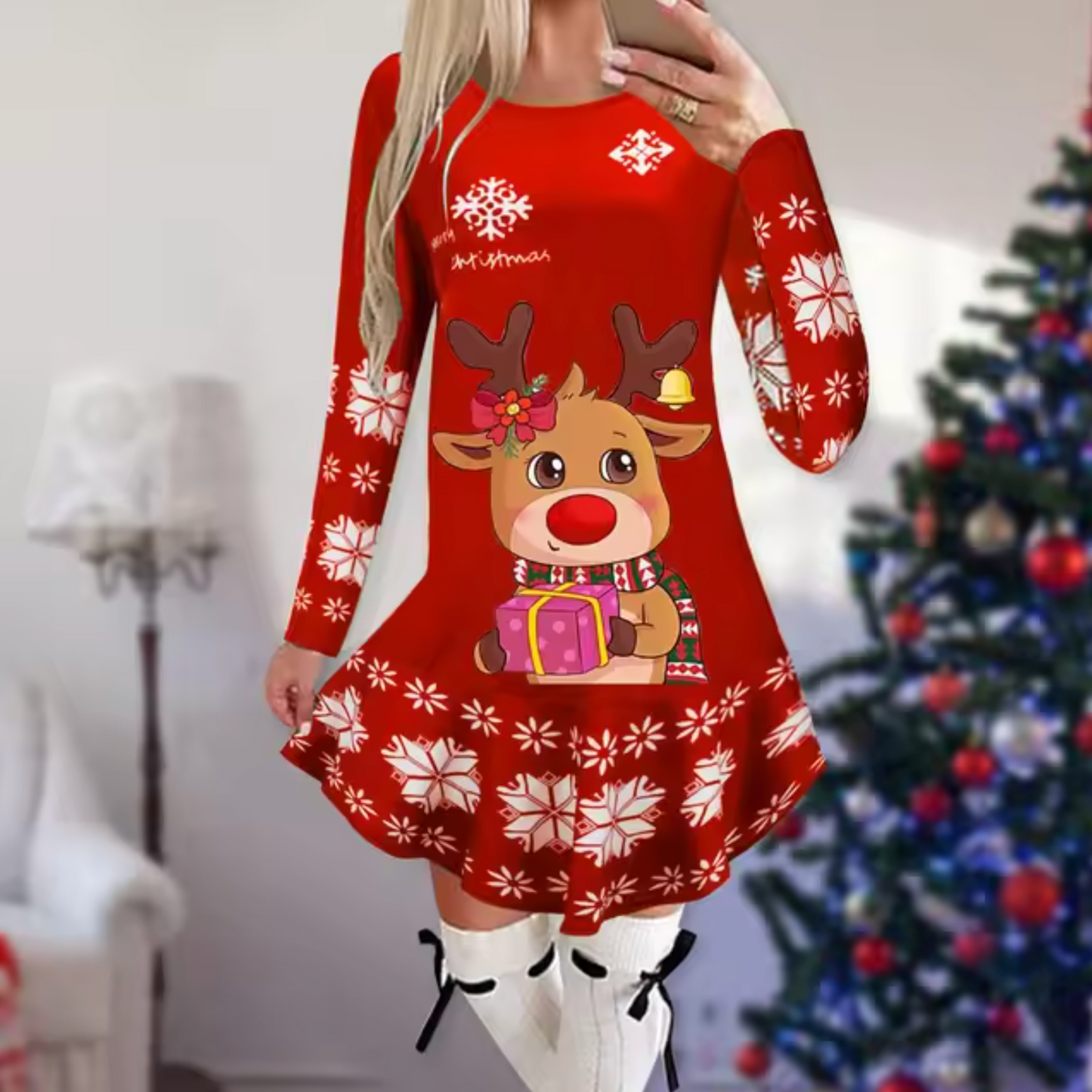 Sally - Christmas-themed Dress