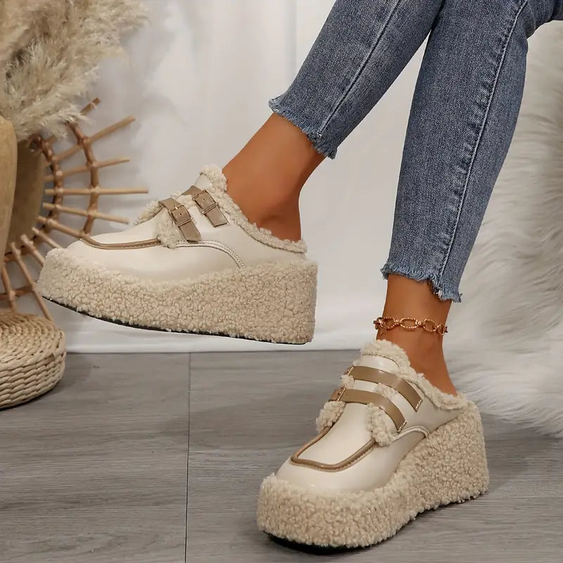 Marga – Plush Leather Loafer