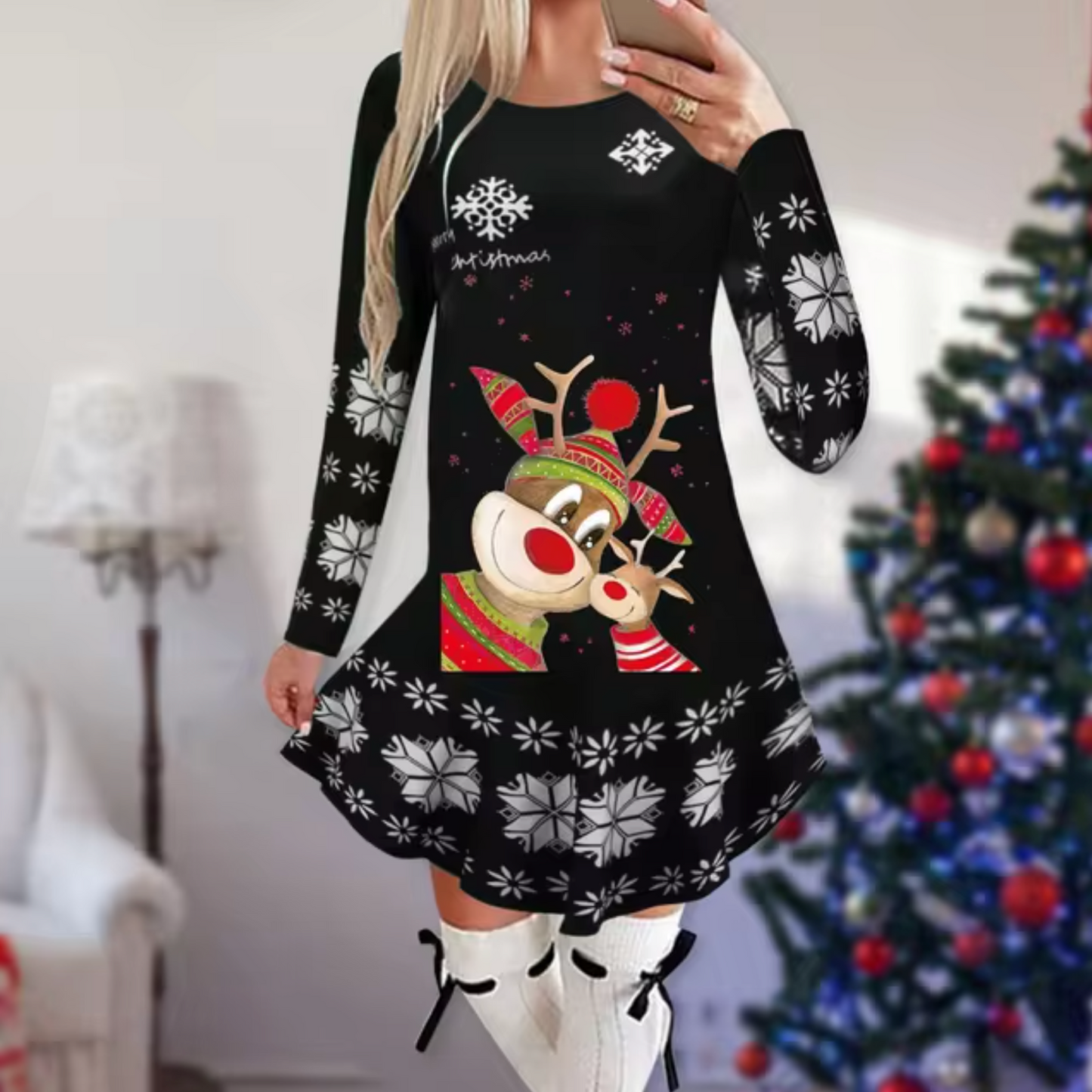 Sally - Christmas-themed Dress