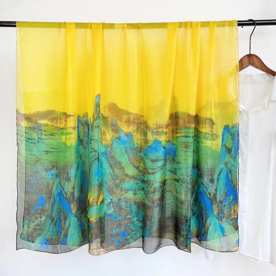 Ismerie – Vibrant and Stylish Chiffon Scarf