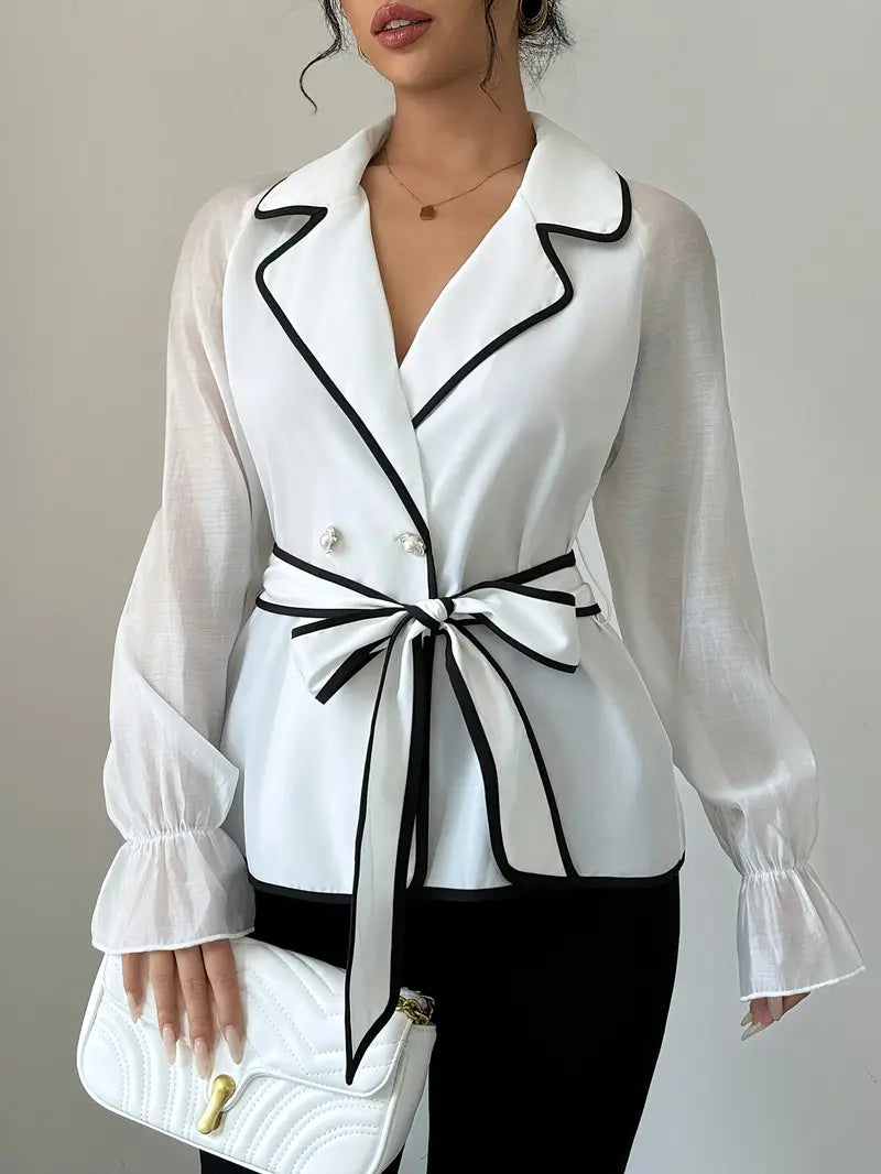 Pearl – Elegant Long Sleeve Blouse