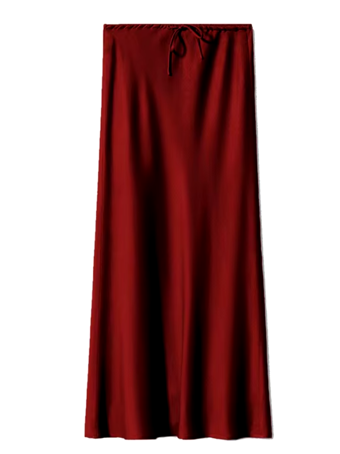 Latisha – Long Satin Silk Skirt