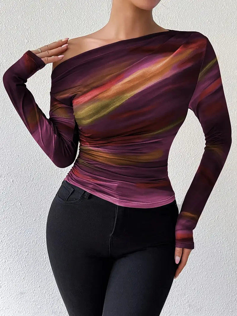Valeria – Stylish Off Shoulder Top