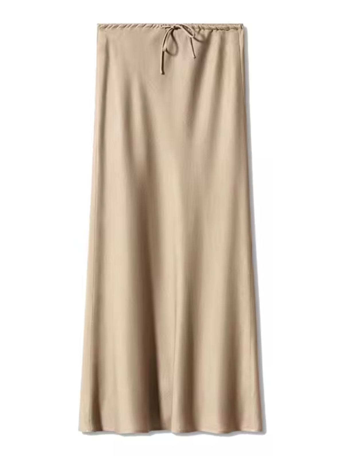 Latisha – Long Satin Silk Skirt