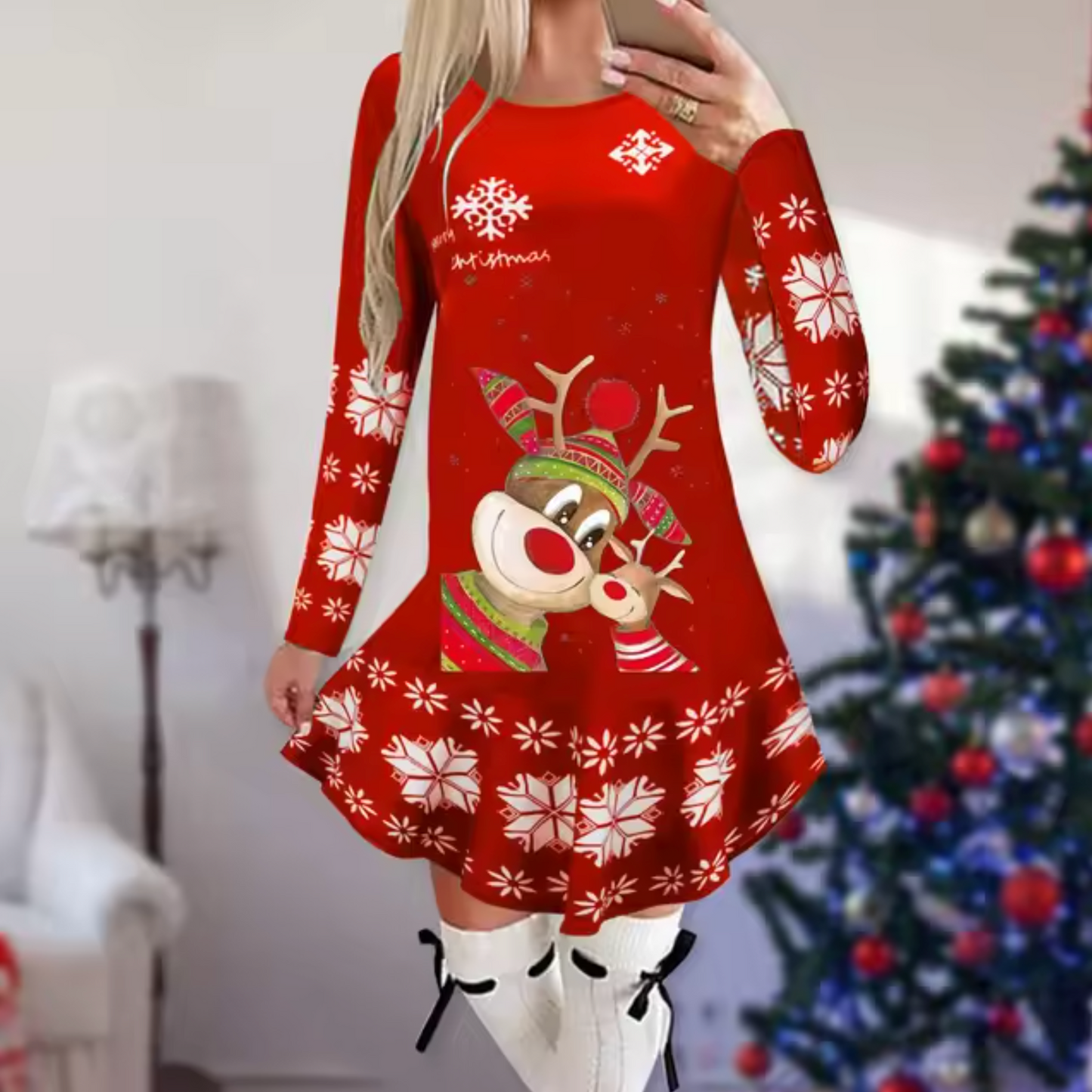 Sally - Christmas-themed Dress