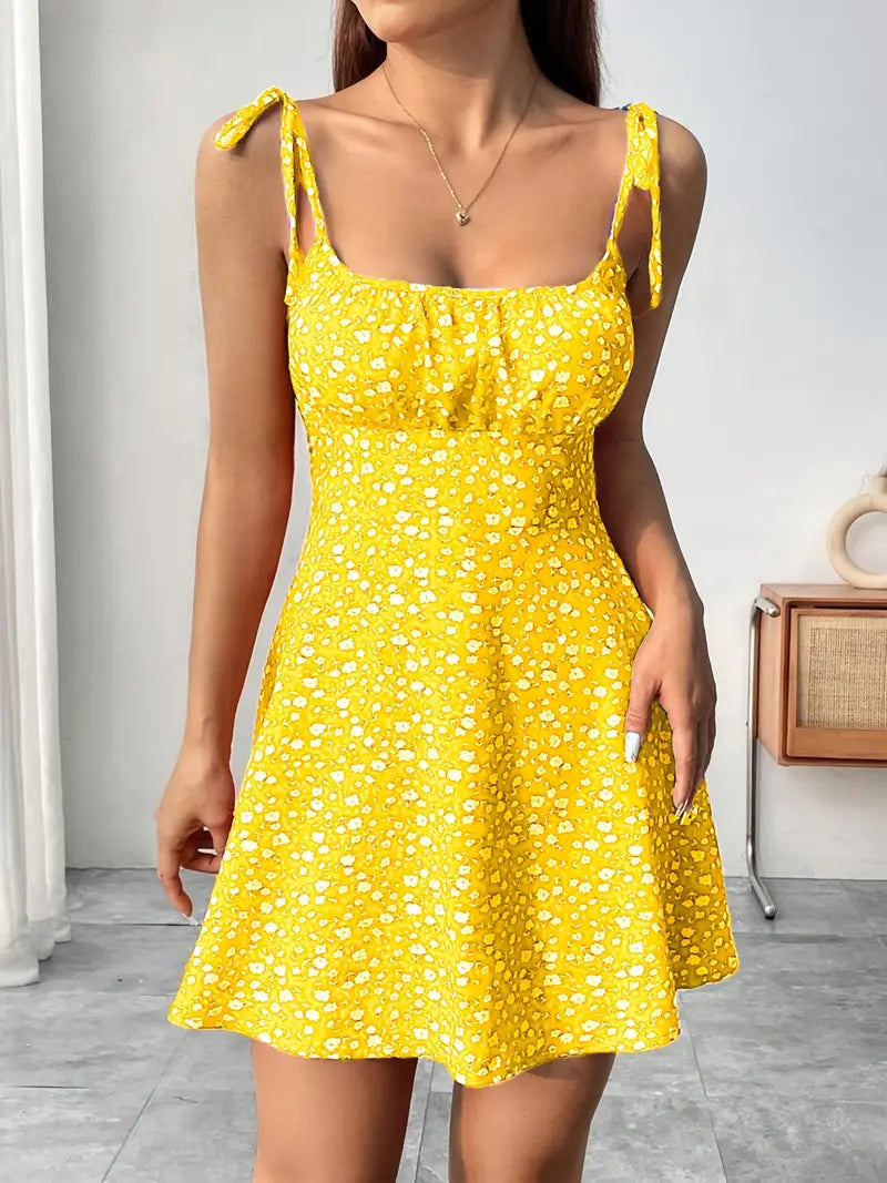 Maxine – Floral Print Mini Dress
