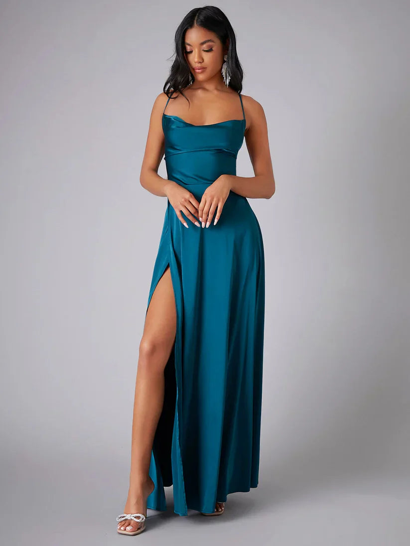 Alvaree – Elegant Satin Maxi Dress