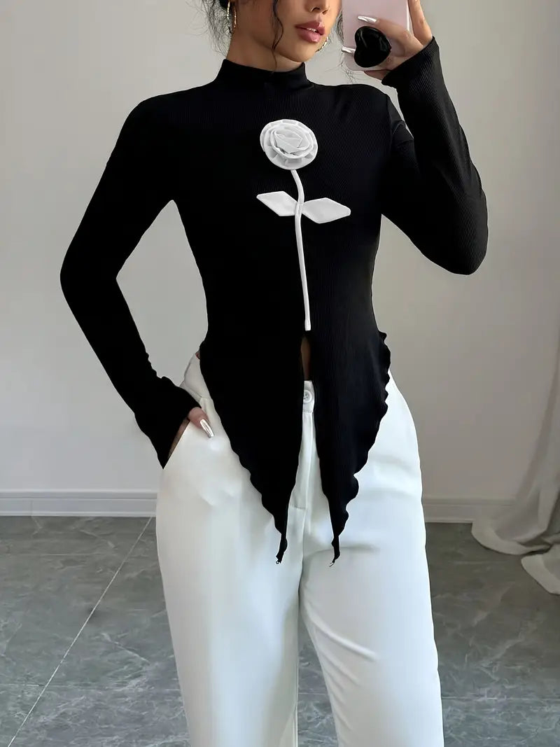 Svea – Elegant Black Top
