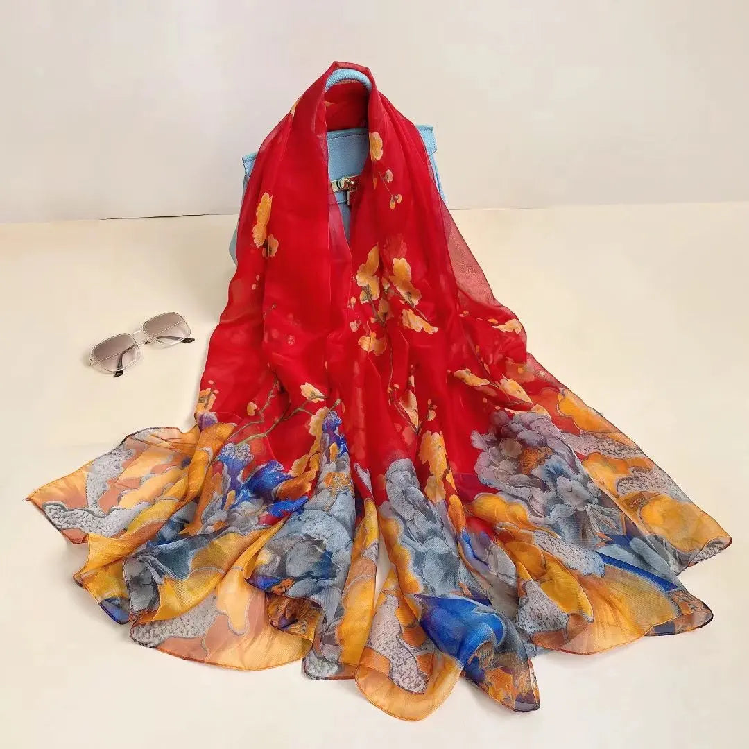 Ismerie – Vibrant and Stylish Chiffon Scarf