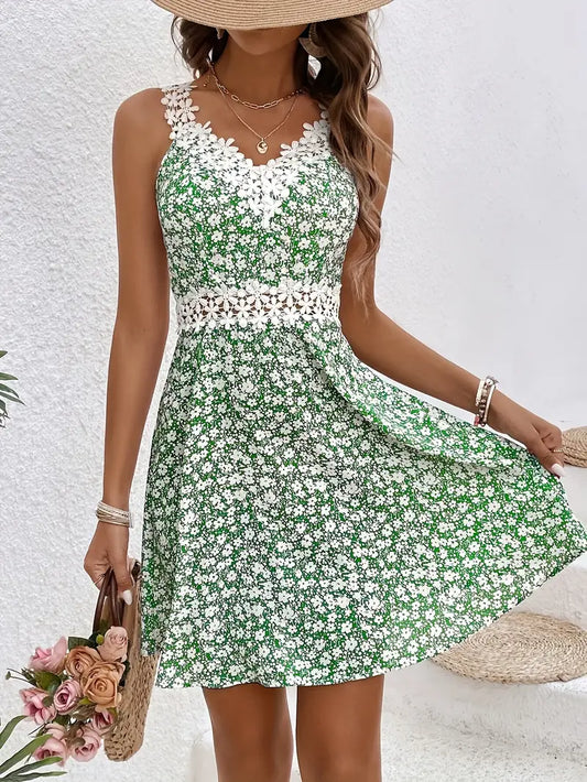 Naureen – Enchanting Floral Lace Dress