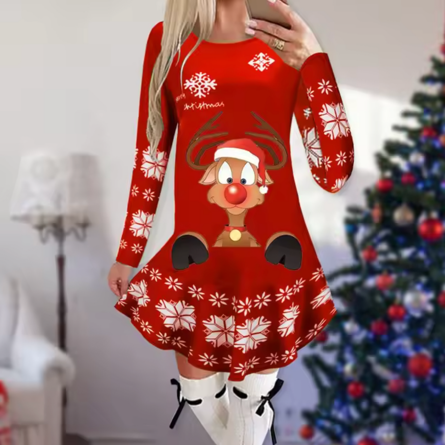 Sally - Christmas-themed Dress