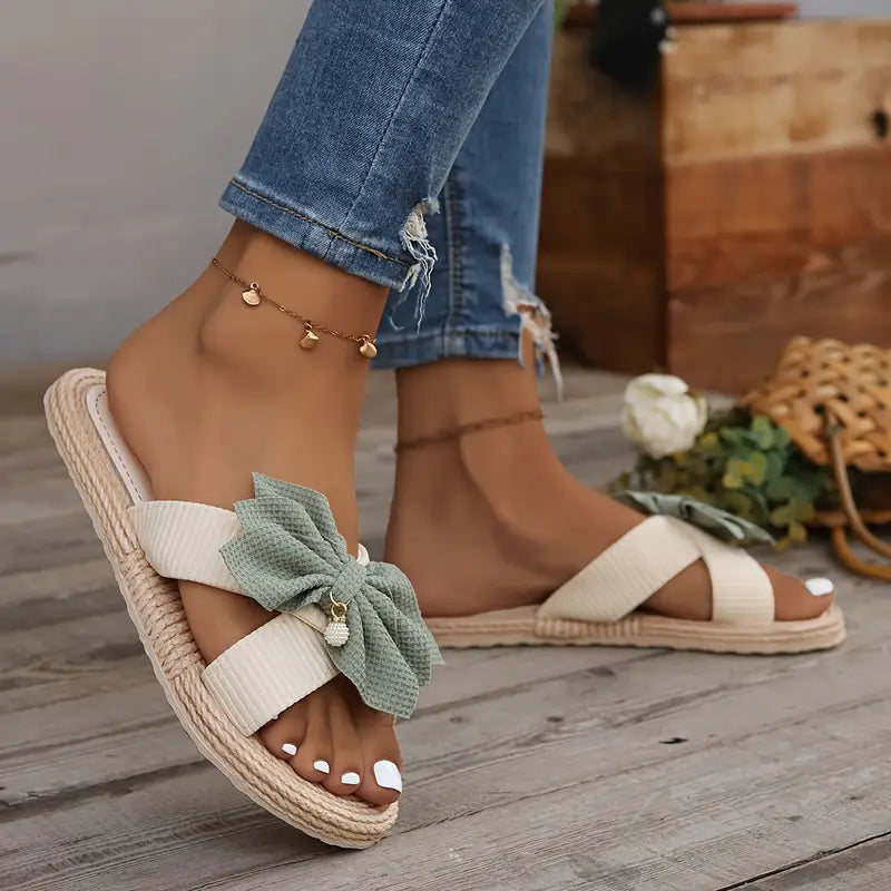 Sylis – Stylish Slippers with Bow